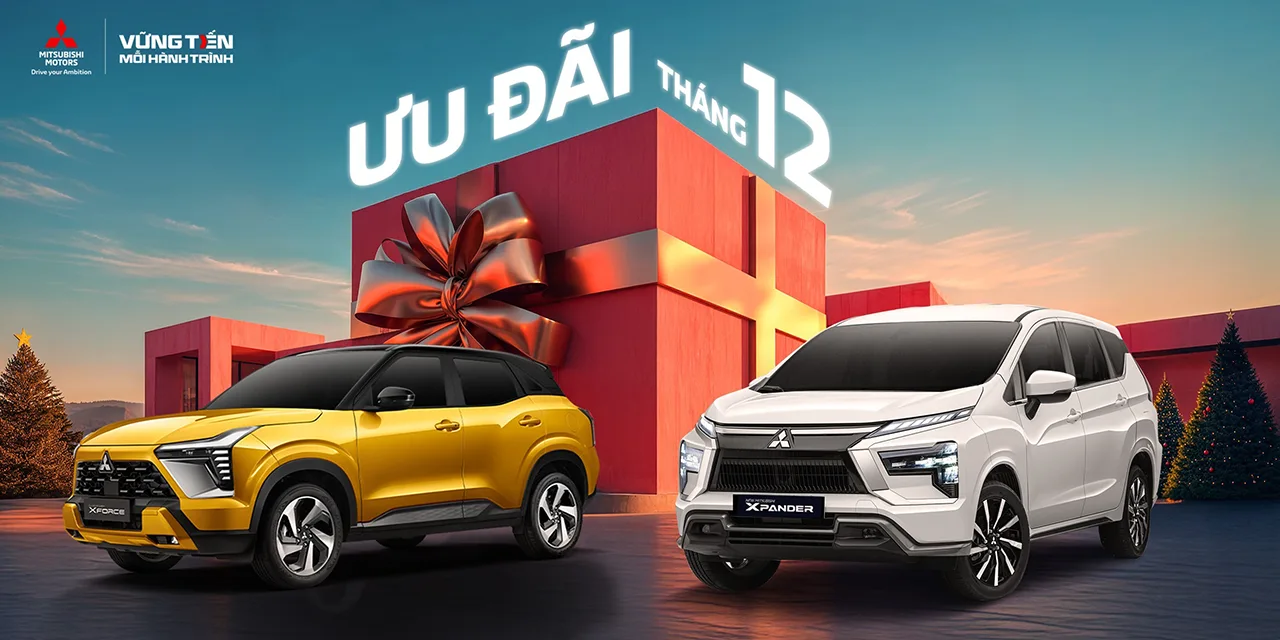 “MỞ QUÀ” CUỐI NĂM – LÊN ĐỜI XE MỚI  CÙNG ƯU ĐÃI LỚN NHẤT NĂM 2025